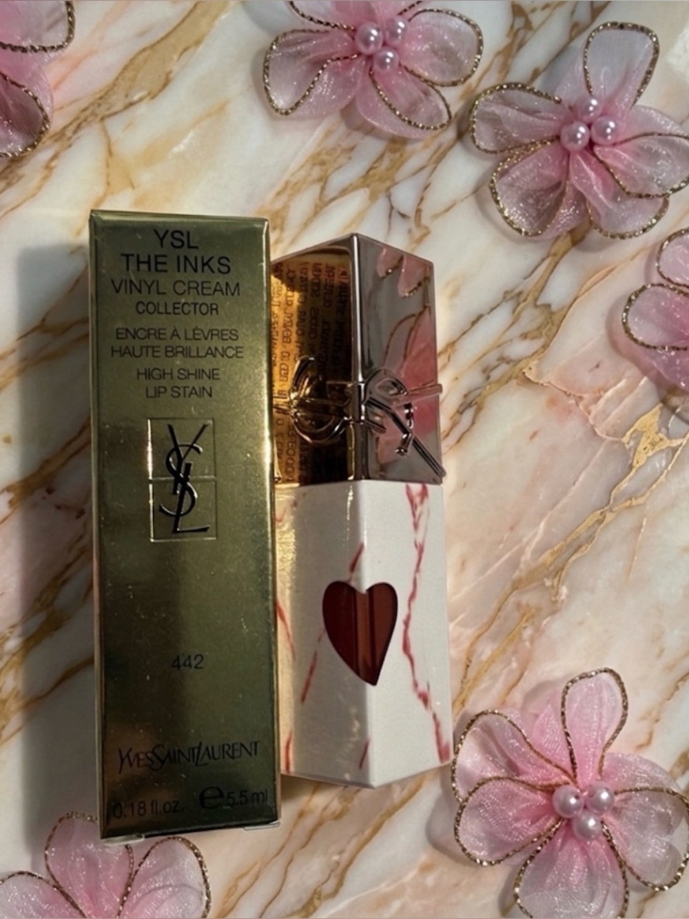 Yves Saint Laurent lipstick Collector edition442 cappuccino kiss new in box